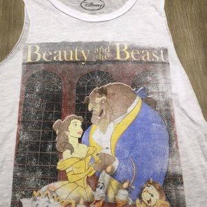 GUC Disney Beauty and the Beast Muscle Tee